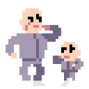 Dr Evil Mini Me emoji
