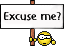Excuse Me emoji