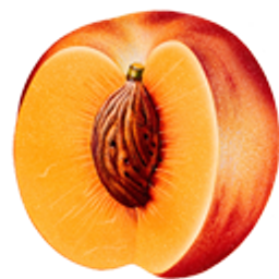 Nectarine emoji