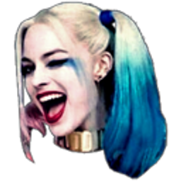 Harley Quinn Wink emoji