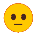 Neutral Face Intensifies emoji