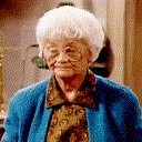 Grandma Skeptical Glance emoji