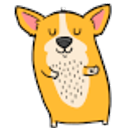 Dancing Corgi emoji