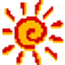 Spiral Sun emoji