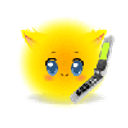 Fluff Cellphone emoji
