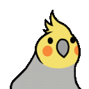 Cinnamon Cockatiel emoji