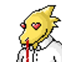 Alphys Nosebleed emoji