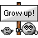 Grow Up emoji
