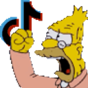 Old Man Yelling At Tik Tok emoji