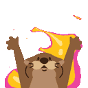 Otter Fire emoji
