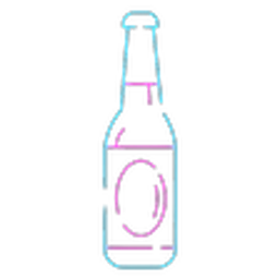 Neon Bottle emoji