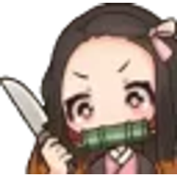 Nezuko Knife emoji