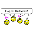 Happy Birthday emoji