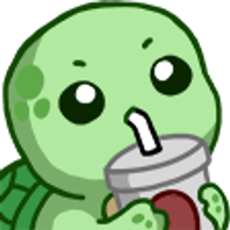 Turtle Sip emoji