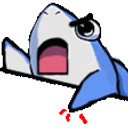 Shark Taps E emoji
