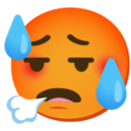 Sick Sigh emoji