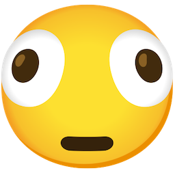 Distorted emoji