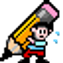 Giant Pencil emoji