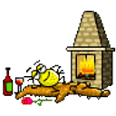 Fireplace Wine emoji