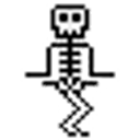 Dancing Skeleton emoji