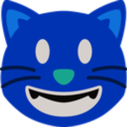 Inverted Cat emoji
