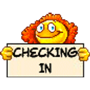 Checking In emoji