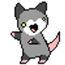 Dancing Opossum emoji