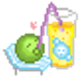 Relaxing Drink emoji
