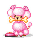 Pink Poodle emoji