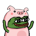 Dancingpigpepe emoji