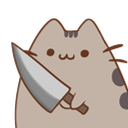 Pusheen Knife0 emoji