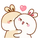 Bunnycuddles emoji