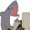 Keyboard Shark emoji