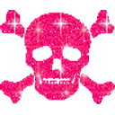 Skull Sparkle emoji