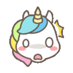 Unicorn Shook emoji