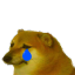 Cheems Cry emoji