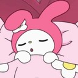 My Melody Sleepy Cuddle emoji