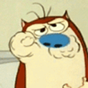 Angryeating Stimpy emoji