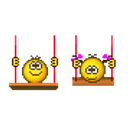 Swinging emoji