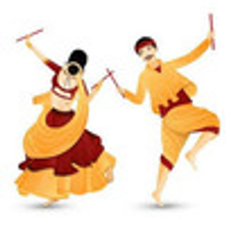Dandiya emoji