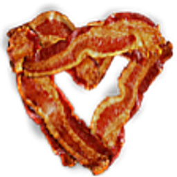 Bacon Heart emoji