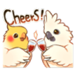 Birb Cheers emoji