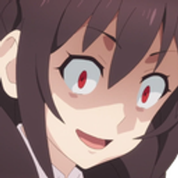 Anime Girl Sly Smile emoji