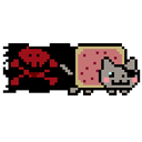 Nyancat Pirate emoji
