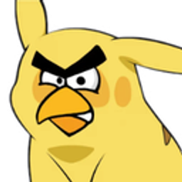 Pika Angry Birds emoji