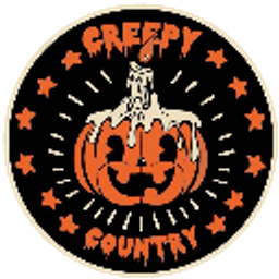 Creepy Country Pumpkin Skull emoji