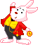 White Rabbit emoji