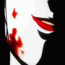 Blood Smile Mask emoji