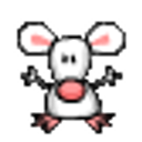Mouse Hug emoji