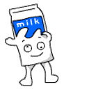 Dancing Milk emoji